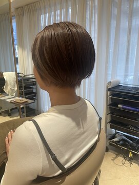 大人ショートボブ