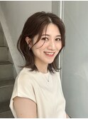 大人くびれミディ×ラフ外ハネ