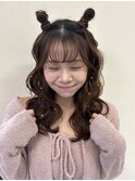 捕まえたくなる☆うさぎヘアセット♪
