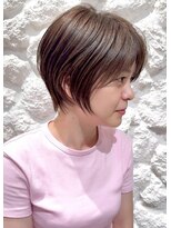 モアナ バイ ヘッドライト 大和店(Moana by HEADLIGHT) #大人ショート#小顔魅せショート#レイヤーカット