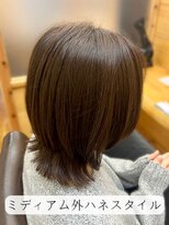 ハース(HEARTH)&nbsp;ミディアム外ハネスタイル