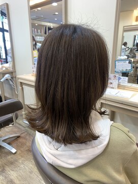 アルターリール(aL ter Rire) イメチェン/ピンクベージュ/アンブレラカラー/鎌取/福原遼華