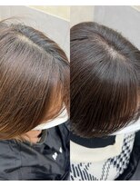 フレームプラス 天王寺あべの店(FRAME+) 2ヶ月放置!白髪ぼかしカラー