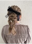 #ヘアセット#アップスタイル