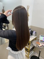 シュヴーブリヤン(cheveux brillants)&nbsp;【美髪縮毛矯正で再現性100%な艶髪】乾かすだけストレートロング