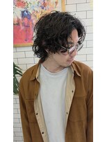 リール(THE RIRE.)&nbsp;＊THERIRE. メンズウルフ×常田大希さん風パーマ＊