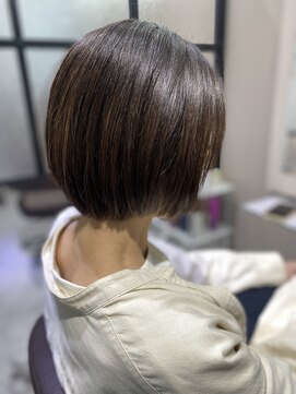 あお へあさろん ボブ ボブ