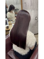 シェノン 近鉄奈良店(CHAINON)&nbsp;ピンクベージュ/アンブレラカラー/クールショート/前髪/近鉄奈良