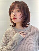 カバーヘア ブリス 上尾西口店(COVER HAIR bliss) 似合わせウルフボブレイヤー/グレージュ大人可愛い20代30代p上尾