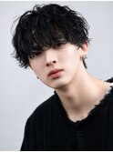 MEN’S/ニュアンスパーマ/ニュアンスウルフ/京都