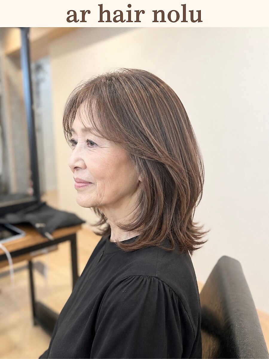 2026年秋】年代:60代〜の髪型・ヘアアレンジ｜人気順｜ホットペッパー