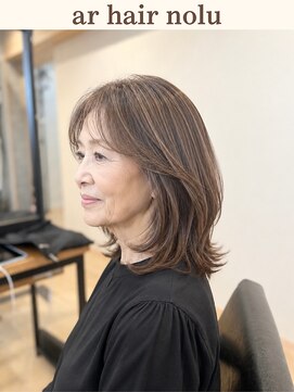 アールヘアノル(ar hair nolu) エイジングケアカラー 14