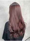 黒髪クラゲヘアーオリーブグレー小顔ココアベージュ
