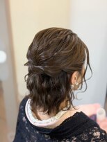 ティアラ 栄(TIARA)&nbsp;名古屋駅★栄駅/お呼ばれショートボブハーフアップ◎ヘアセット