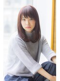〈Ramie 寺尾拓巳〉大人女子のナチュラルストレートミディアム