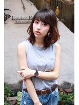 トヌコア ルア 下北沢店(TONUKOA RUA)&nbsp;【TonukoaRua】ゆるつやモーブピンクミディ★