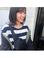 ミジョレ(MIJYORE)&nbsp;外ハネボブ×ラベンダーアッシュ