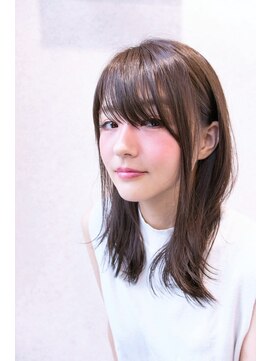 ヘアーロギア 栄店(hair LOGiA) ★hair LOGiA★抜け感ワンカールレイヤー イルミナ　オーシャン