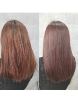 ミラリー 横浜(Mirareee)&nbsp;before&after☆ピンクベージュ