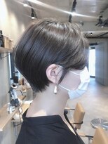 【DaVin中目黒】くすみカラー 丸みショート 20代30代40代