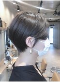 【DaVin中目黒】くすみカラー 丸みショート 20代30代40代
