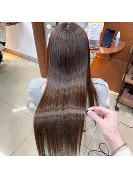 アッシュ 二子玉川店(Ash) 髪質改善シルクカラー グレージュ