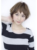 大人ショートボブ20代30代40代ミニボブ/ボブウルフ西新井50
