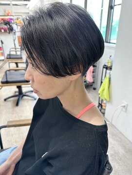 アルモ ヘア フア 東静岡(ALMO hair HUA) ミセス30代、40代、50代【ツーブロマッシュ】