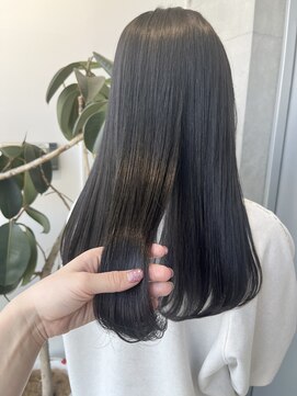 アルテ(ARTE) 【ARTE表参道/青山】小顔レイヤー×シアベージュ×髪質改善