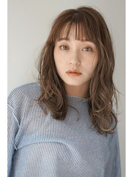 パール(PearL) 【PearL】コテ巻き風パーマ/モテゆるふわパーマ/ベージュカラー