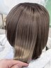 【nao指名限定】カット+カラー+オーダーメイド髪質改善トリートメント ¥14900
