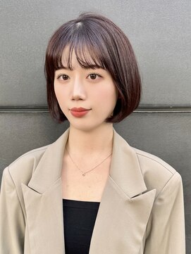 カルナ バイ エルモ(calna by ELMO) 韓国ボブ / ストンボブ / ミニボブ / 内巻きボブ