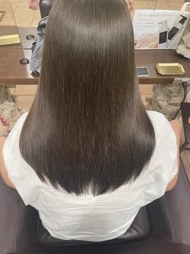 リー 甲子園(Lee) カーキ艶髪