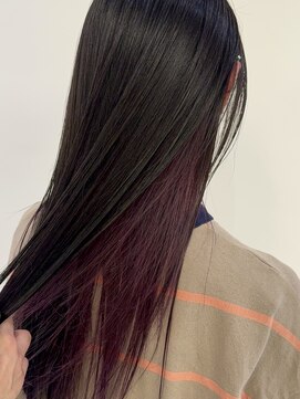 テオト(teoto.) インナーカラーパープル