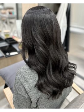 ルポシノエル(rupo si Noel) 髪質改善カラー ローレイヤーカット ダークグレージュ