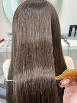 トランス(TRUNS)&nbsp;ケアカラー＋髪質改善ULTOWAトリートメント