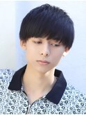 ナチュラルマッシュショート/メンズ/黒髪/韓国風マッシュ