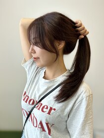 フラッシュパック(FLASH PACK) 韓国ヘア顔周りカット顔周りレイヤーレイヤーカット