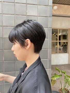 トマト(TOMTO) 【RYOHEI】ショートカット×黒髪×耳掛け_20代_30代_40代