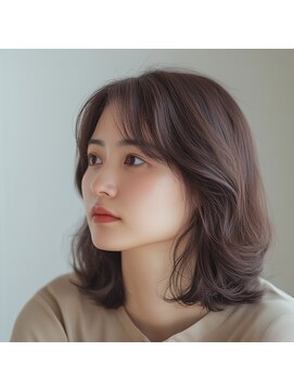 ヘアー マジック 国立店(Hair Magic) 顔まわりレイヤーぱつっとストレートボブ