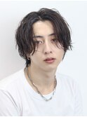 緩めスパイラルセンターパート