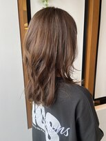 サラビューティーサイト 志免店(SARA Beauty Sight)&nbsp;【あんstyle】大人ヘアーでナチュラルレイヤー＆チョコブラウン