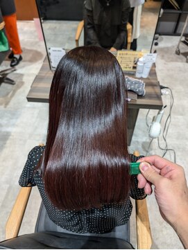 アヴァンス 和泉中央店(AVANCE) 艶カラー×ピンクブラウン