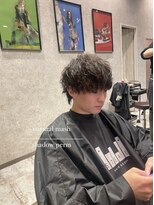 ステレオ ヘアデザイン 安城店(STEREO HAIR DESIGN) ナチュラルマッシュ×シャドウパーマ［12月］