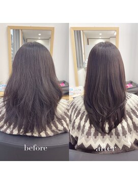 リアン 桂2号店(Lien) 『髪質改善』ストレートエステ（縮毛矯正）（リタッチ可）