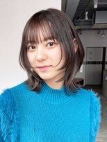 アイティーバイアルバム 下北沢店(IT by ALBUM)&nbsp;ウルフカットウルフレイヤーミディアムくびれヘア_ba508131