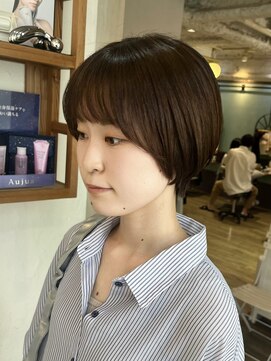 キートスバイガーランド (Kiitos by Garland) 大人可愛い小顔マッシュショート/ベージュカラー/吉祥寺