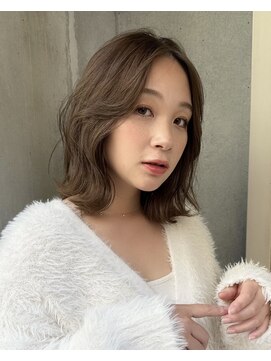 アンヘアー 元町三宮(UNHAIR) 透明感カラー × ボブ