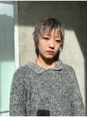 個性派メンズライクショート