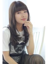 シロフイケブクロ(shirof ikebukuro) ナチュラルレイヤー×オリーブベージュ